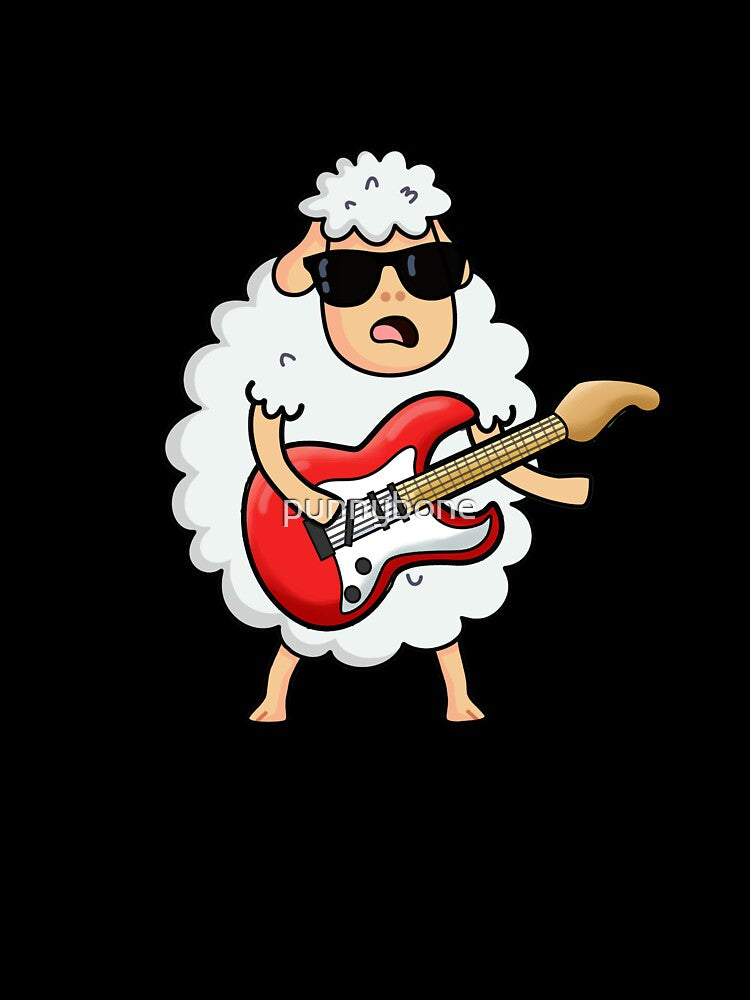 We Wool Rock You Funny Sheep Pun by punnybone