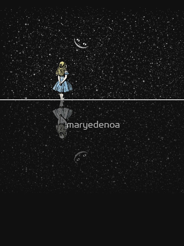 Alice In Wonderland Starry Night by maryedenoa