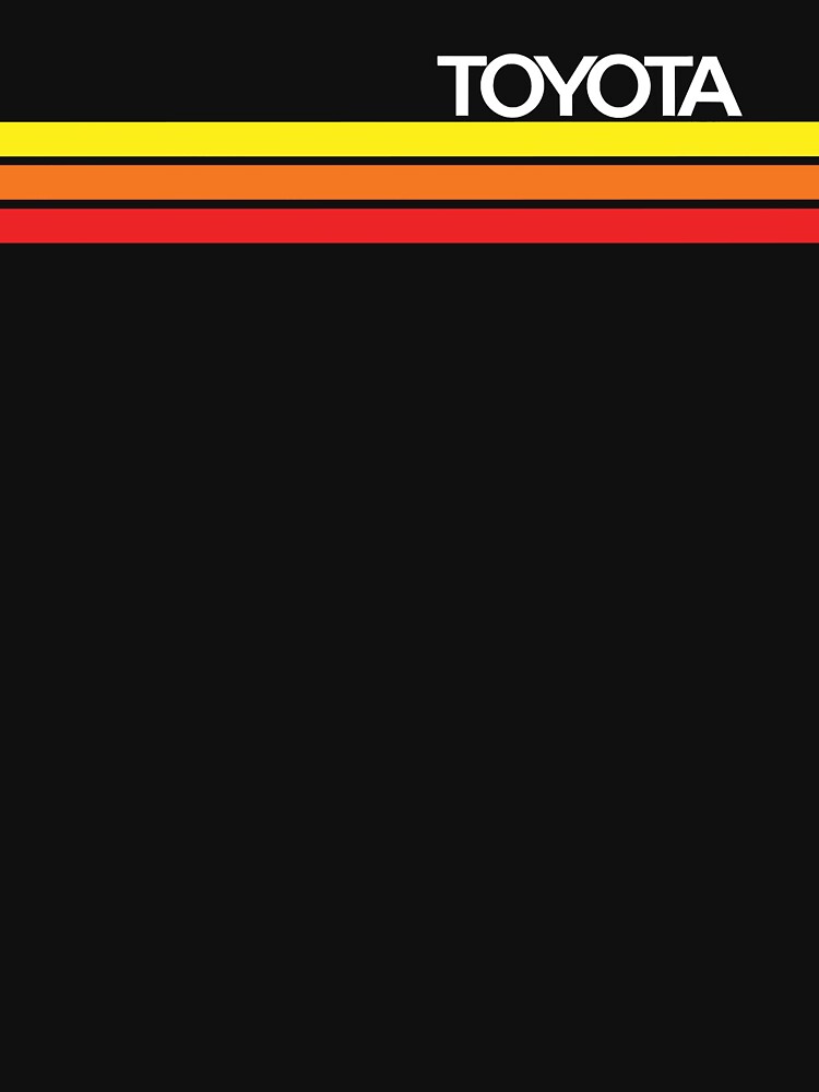Toyota Racing Colors Classic T-Shirt by AlanKulp