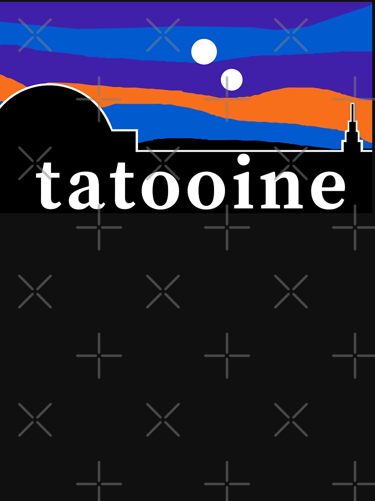 Tatooine - Retro Pop Culture Design by Adonalyn
