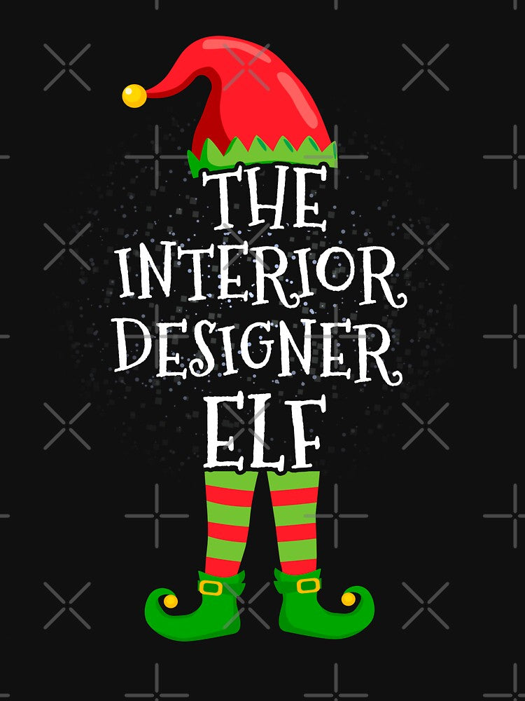 Interior Designer Elf Family Matching Christmas Group by CosmoKitsch