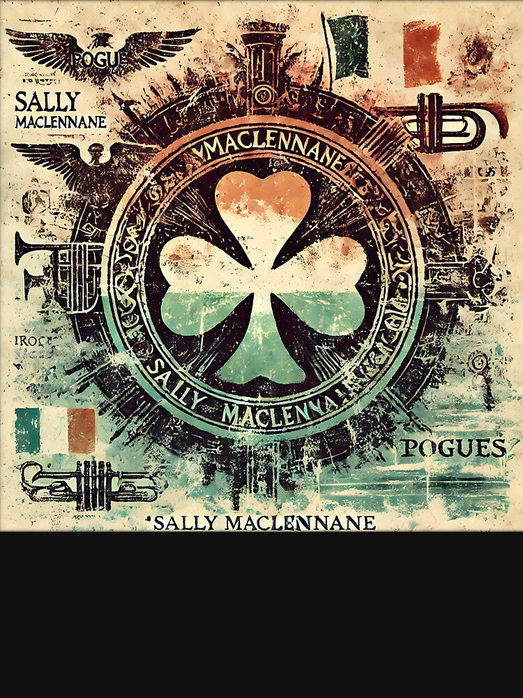 THE POGUES T-shirt - Sally MacLennane Watercolour by Sovietmovies