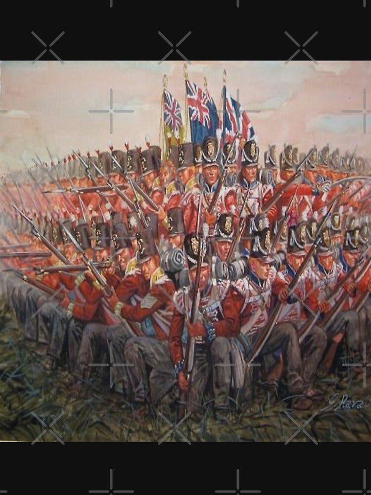 1815 - Battle of Waterloo - Napoleonic Wars - British Infantry Square by TheHappyK