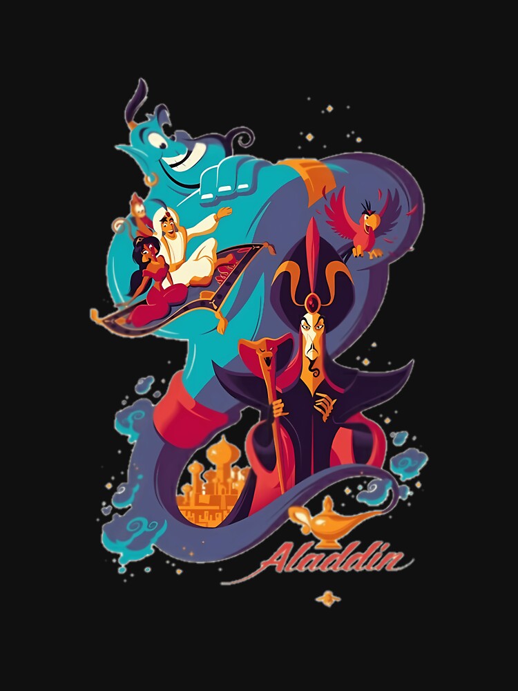 Aladdin Cartoon Merch by JamesRoss8