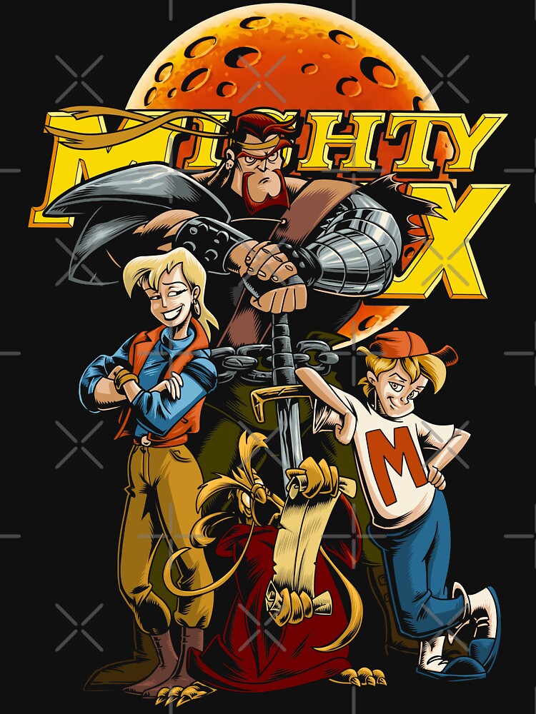 Mighty Max Retro Cartoon by akungetesbanyu