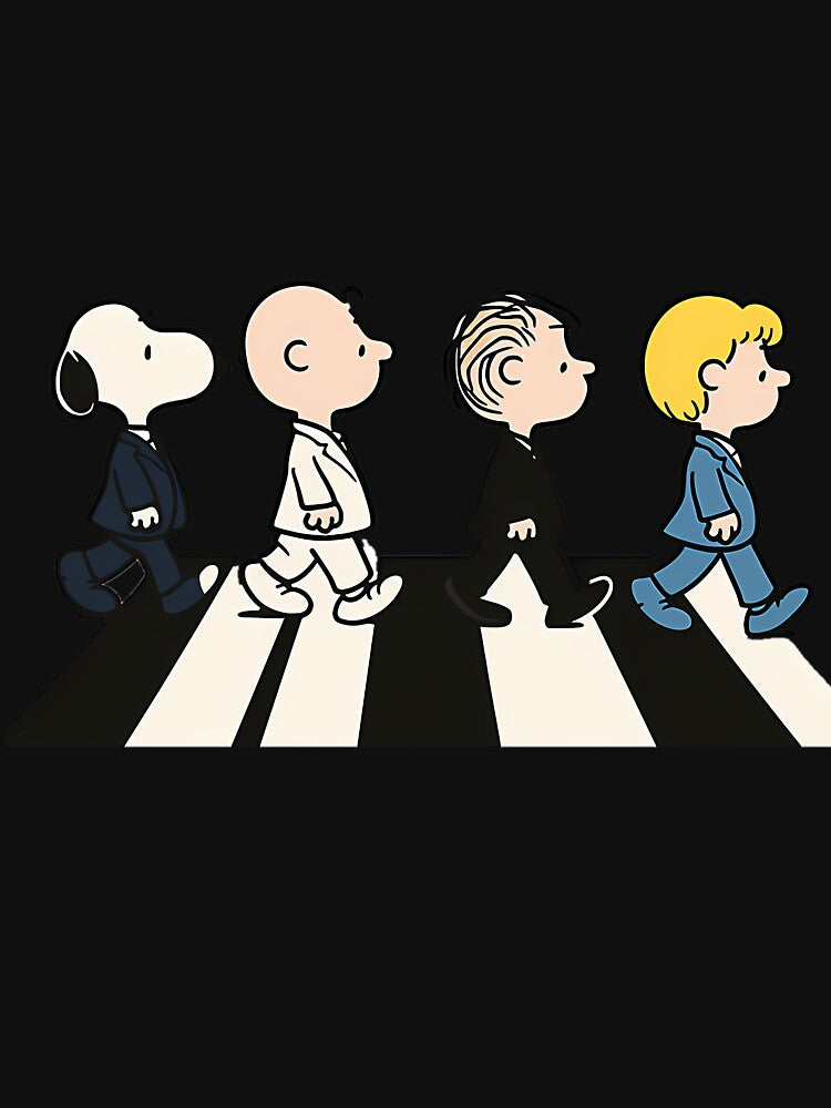 Beatles Cartoon Crosswalk Band Parody by ayman2077