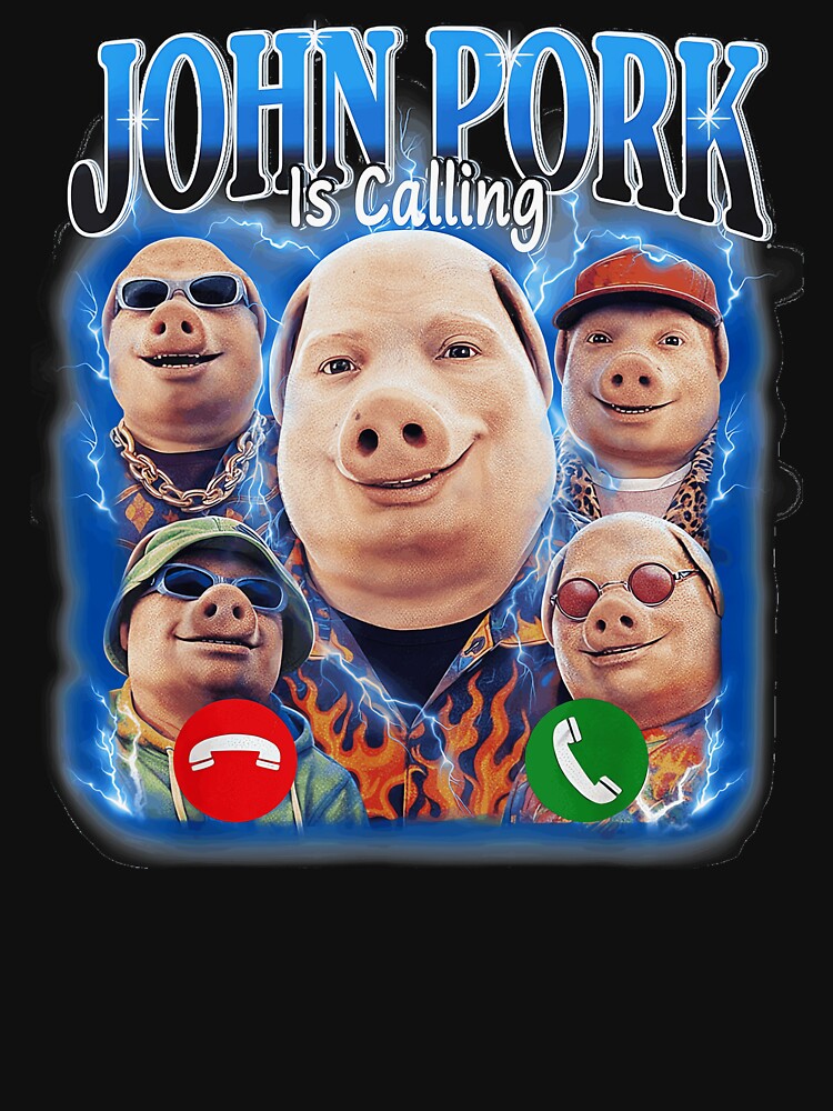 John Pork Is Calling Meme Viral Prank Call Internet Humor by AmaXONIC