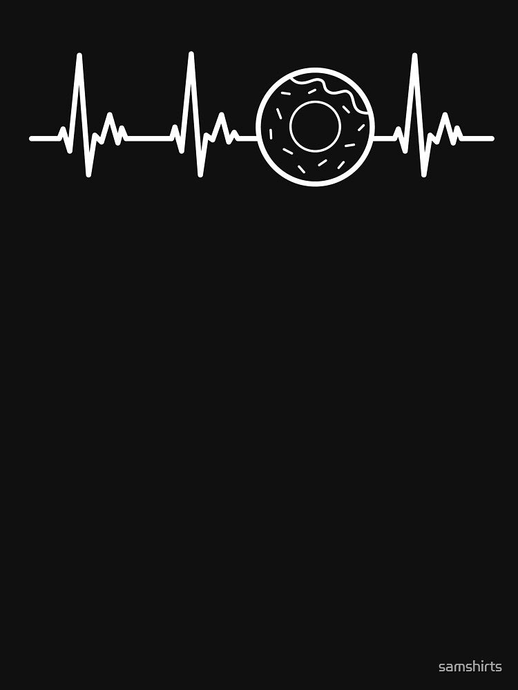 Donut Heartline Design by samshirts