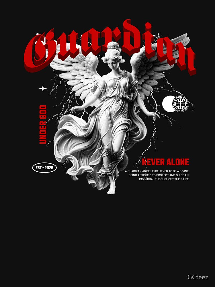 Guardian Angel Streetwear Never Alone Faith Over Fear Christian by GCteez
