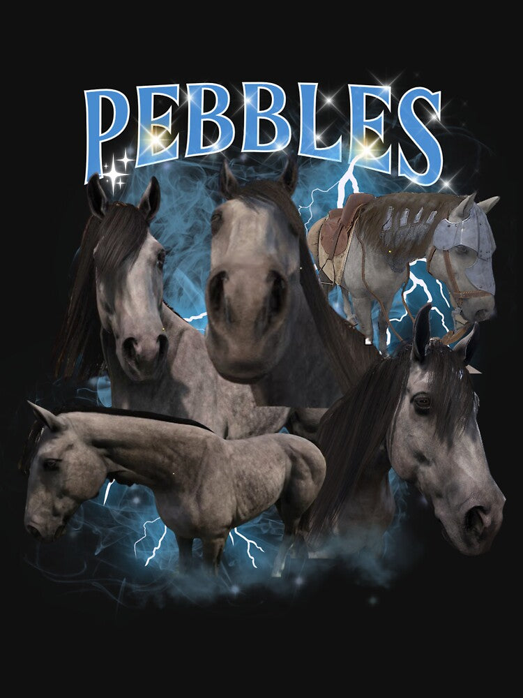Pebbles Horse KCD2 Vintage t shirt by cryptiddice