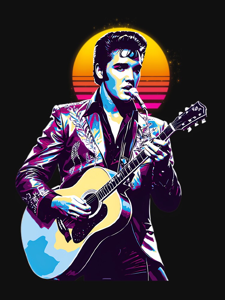 Elvis Presley 80S Retro by HeiderSchaller