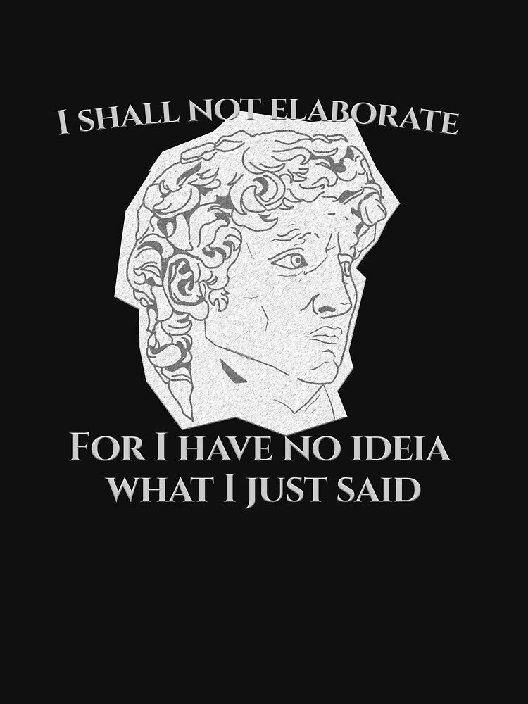 I Shall not Elaborate by Leo Rodrigues
