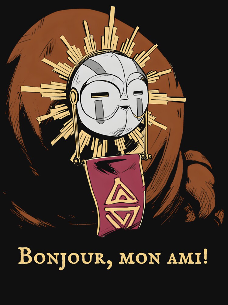 Esquie Clair Obscur Expedition 33 Bonjou Mon Ami Vintage 90s Fan Art by serqeydoomunf