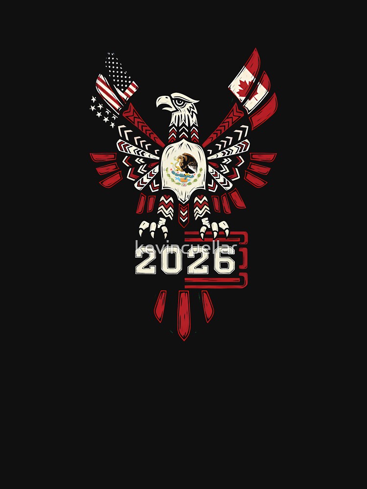 Rise of the North Eagle - Soccer Team Spirit 2026 T-Shirt_82784061 by kevincuellar