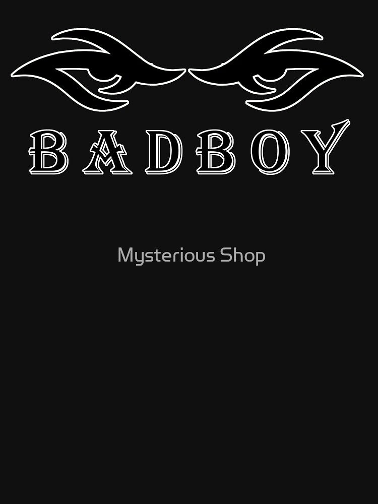 Badboy | Tribal Eyes Symbol  | Urban Rebel | Streetwear Graphic by Mysterious Shop