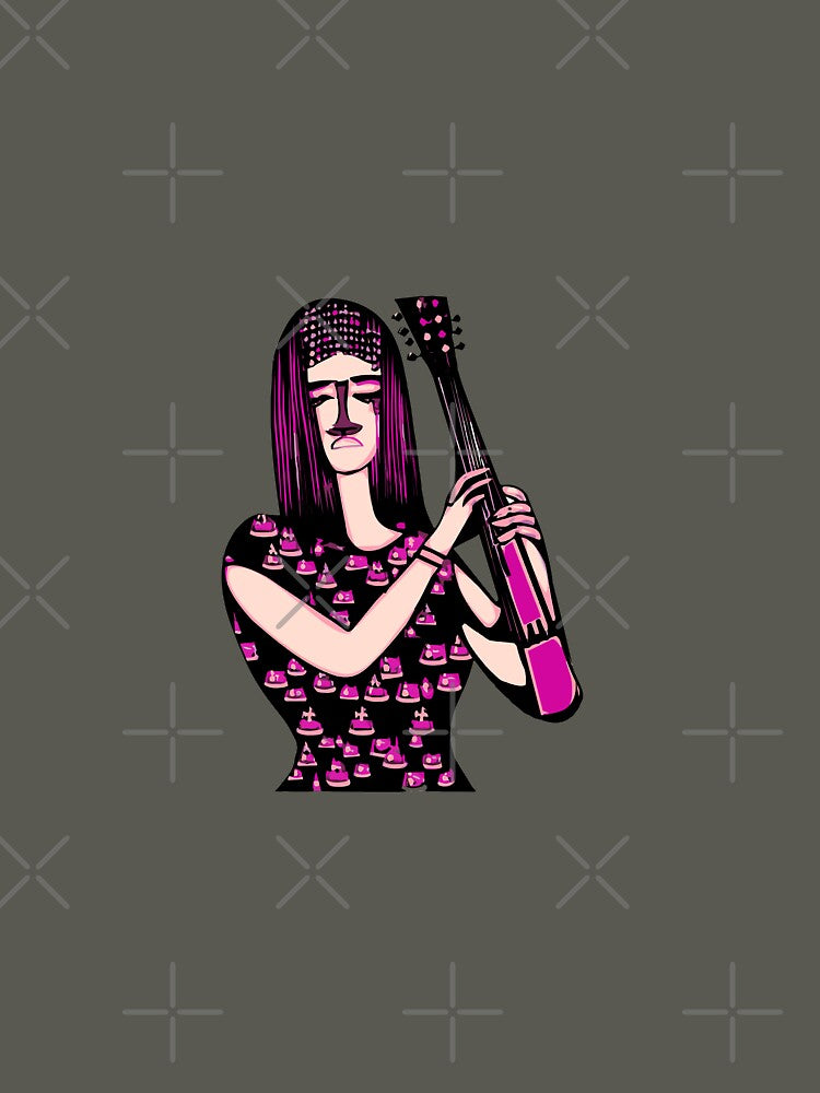 "Electric Pizza Party: A Violin Performance by a Fashionable Musician" by FunnyShopGirl