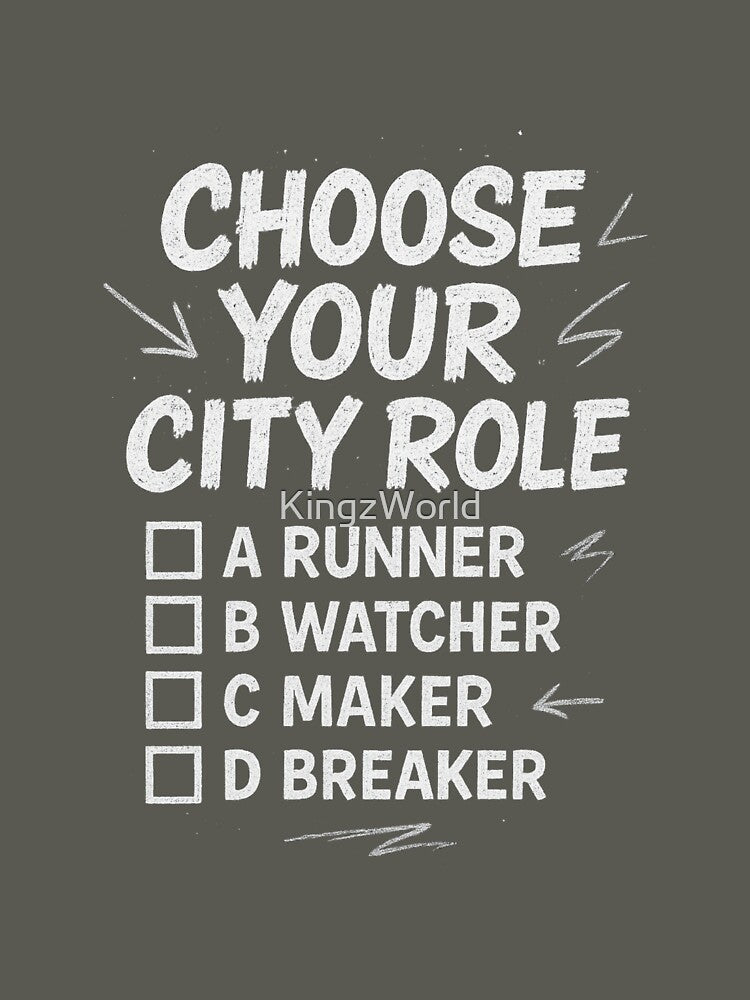CHOOSE YOUR CITY ROLE by KingzWorld