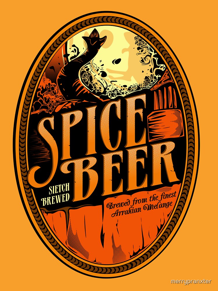 Spice Beer Label by merrypranxter