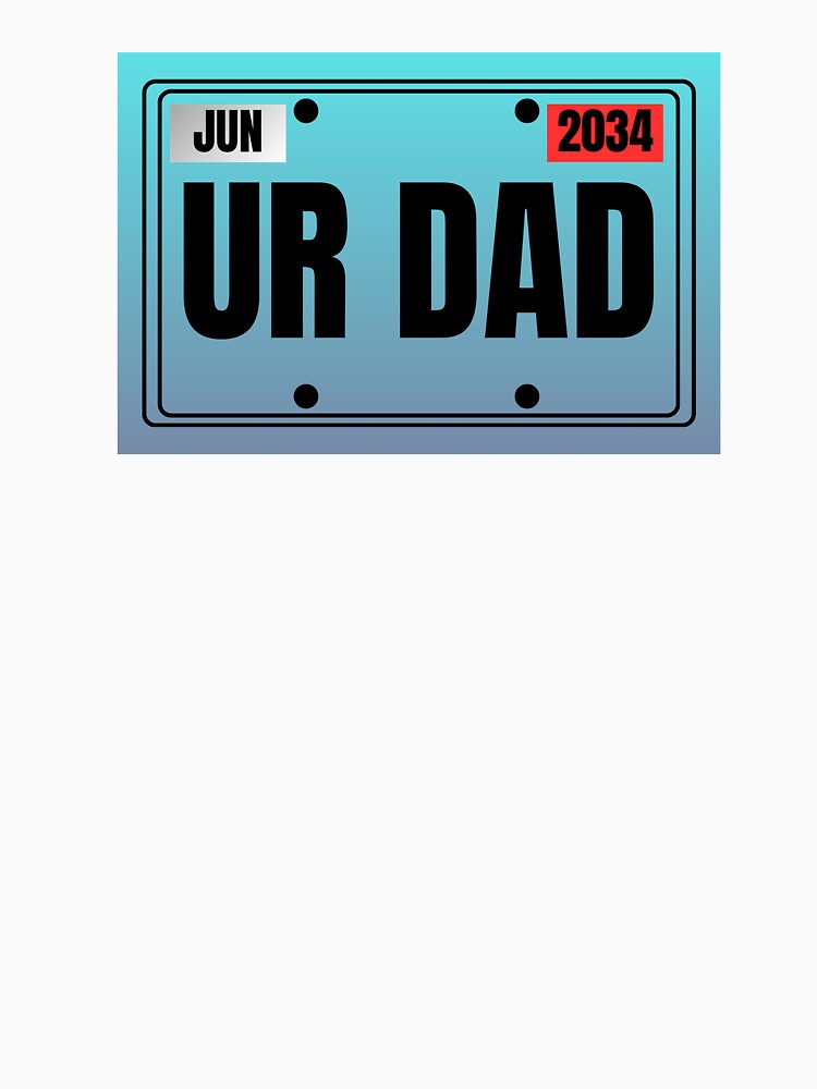 UR DAD sticker by Evan's Oddities