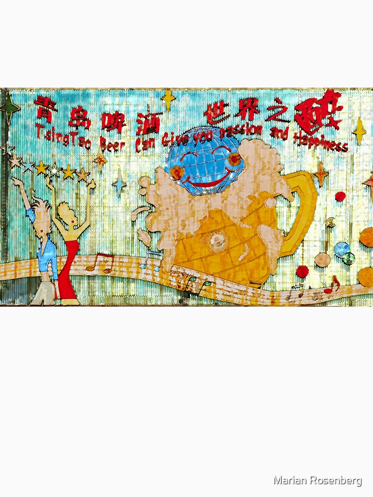 Tsingtao Beer Can Give You Passion and Happiness by Marian Rosenberg