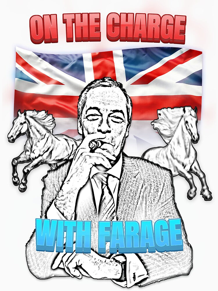 On the charge with Farage by Monarch & Thread
