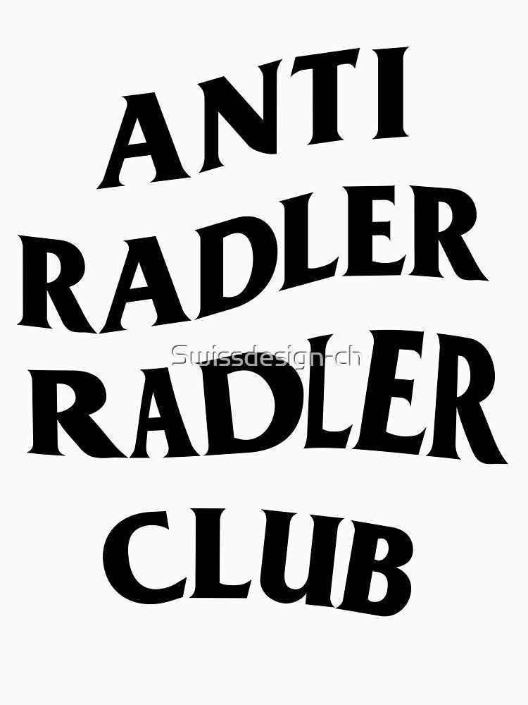 Anti Radler Club by Swissdesign-ch
