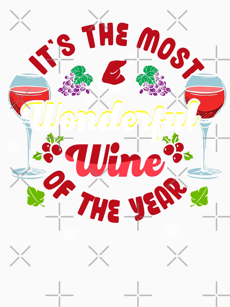 It’s The Most Wonderful Wine of The Year | Wine Lovers by Dancing Dolphin Crafts