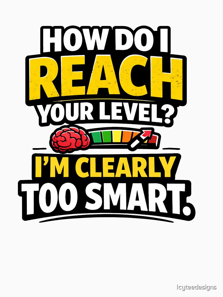 Funny Office Sarcasm Too Smart by Icyteedesigns