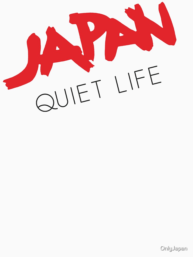 Japan - 'Quiet Life' Logo by Only Japan, Bowie, New Order, Ultravox