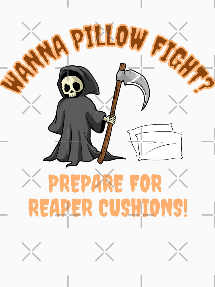 Halloween Pillow Fight Reaper Cushions by AlpacaSmokes