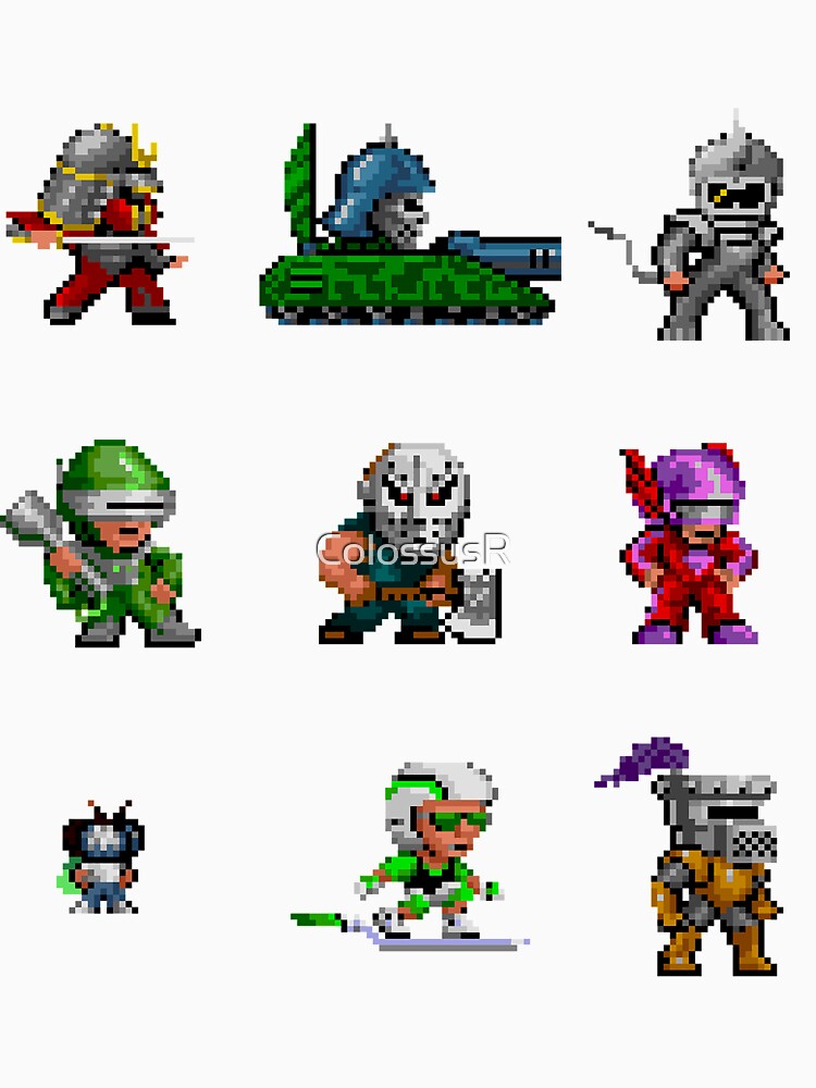 Kid Chameleon (Helmets) by ColossusR