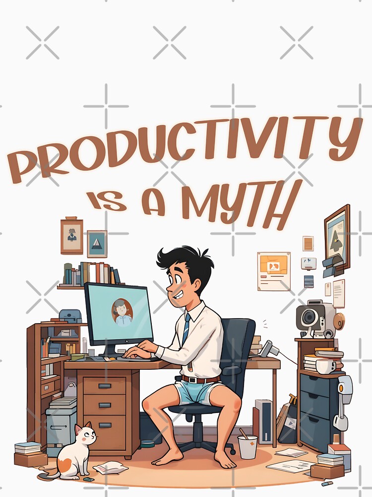 Productivity Is a Myth Home Office Edition by narco075