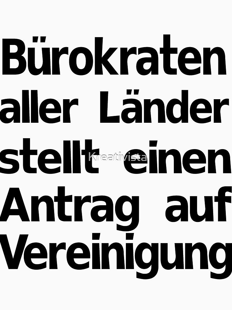 Bureaucrats of all countries apply for union by Kreativista
