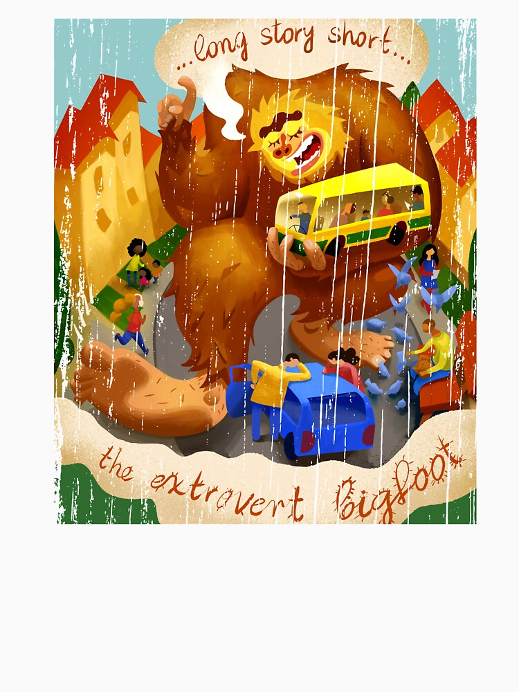 extrovert Bigfoot by martodesign