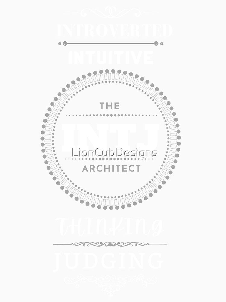 MBTI- The INTJ Architect by LionCubDesigns