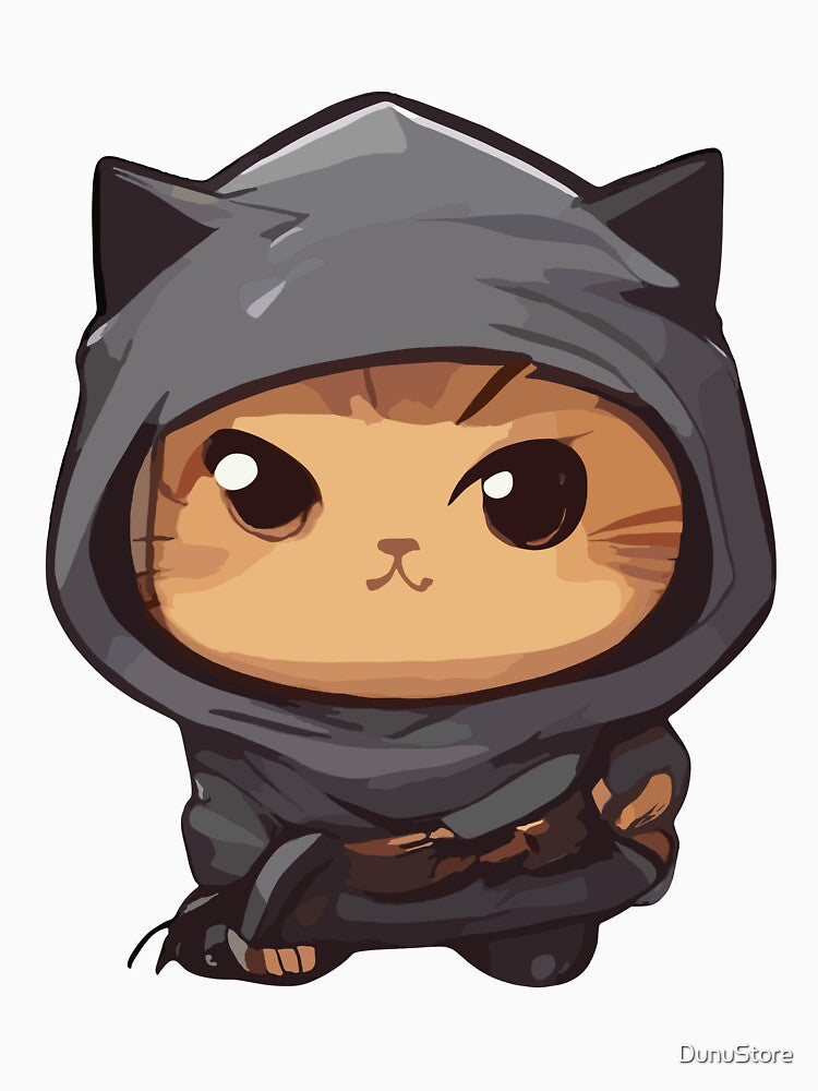 cute kawaii Ninja Cat by DunuStore