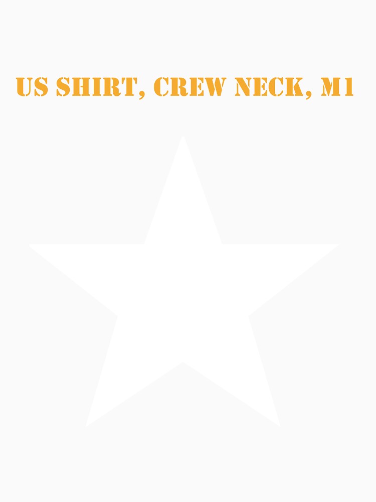 US Shirt, Crew Neck, M1 by PClaudius
