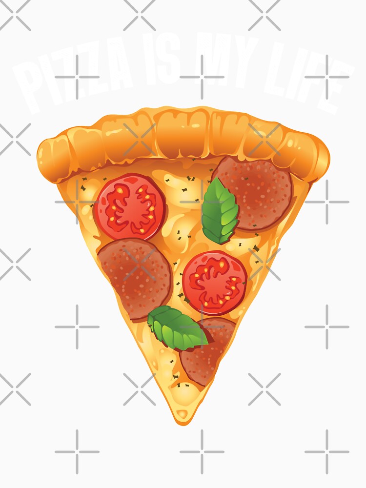 Pizza Is My Life - cute gift idea by jijithedesigner