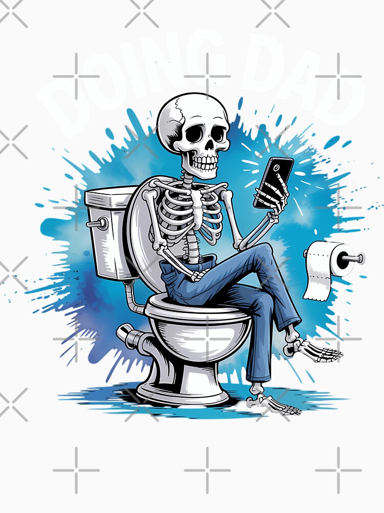 Dad Joke Skeleton Dad Funny Father's Day by brynatshop
