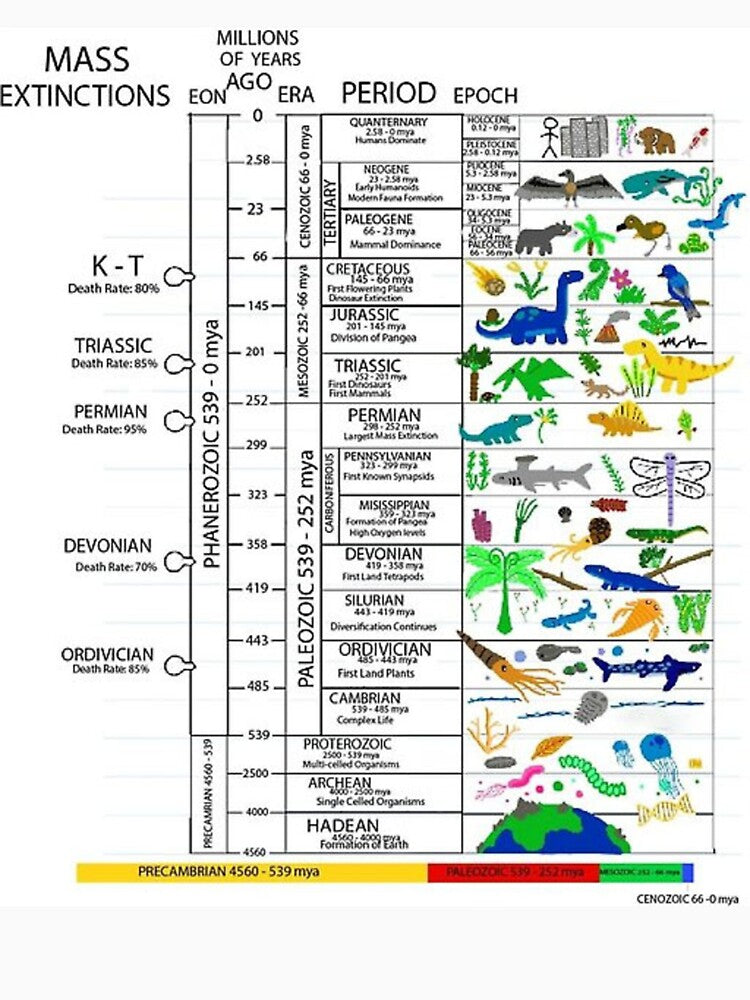 Geologic Time Scale by Lydia Conder
