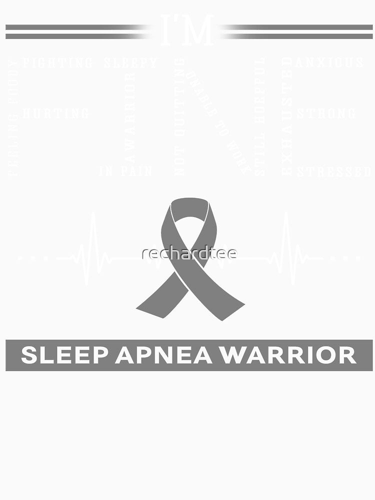 I'm Fine Sleep Apnea Warrior Support Sleep Apnea Awareness Gifts by rechardtee