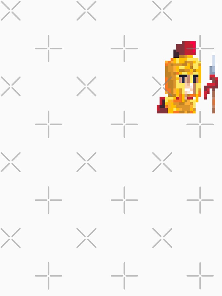 Spartan Helmet Pixel by twenett