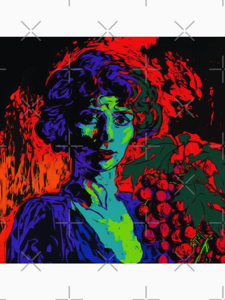 Fauvism Wine Art Wine Maker Wine Lover Grape by Alper Billik