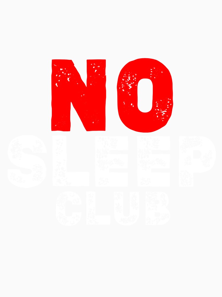More Awesome No Sleep Club Gift Men Women Funny Let Me Overthink by AhoofeCLS