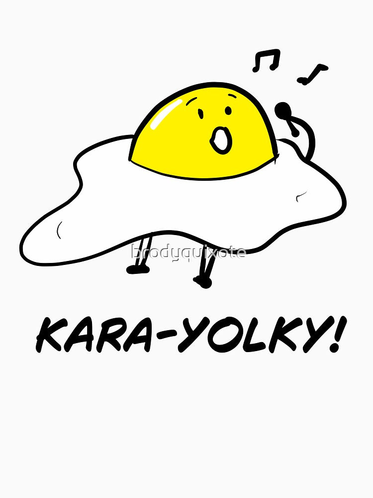 Funny Pun Egg Singing Karaoke by brodyquixote