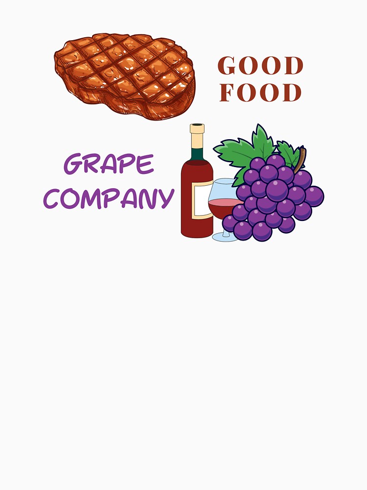 Fruit Pun Grape Company by bububabuinc