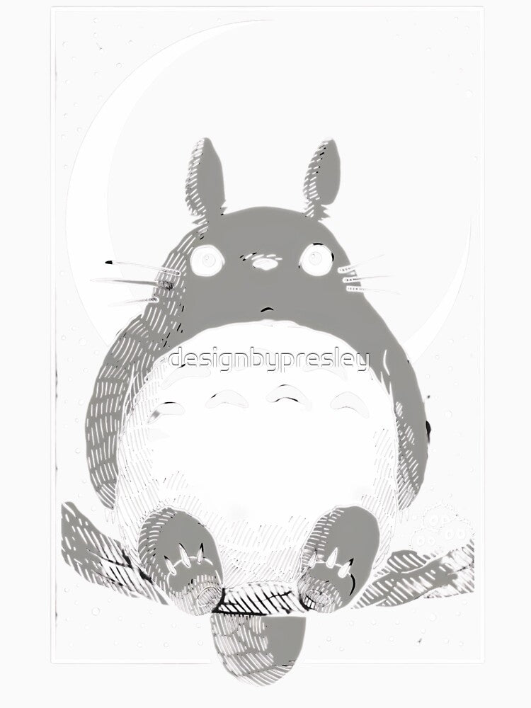 Totoro Moon by designbypresley