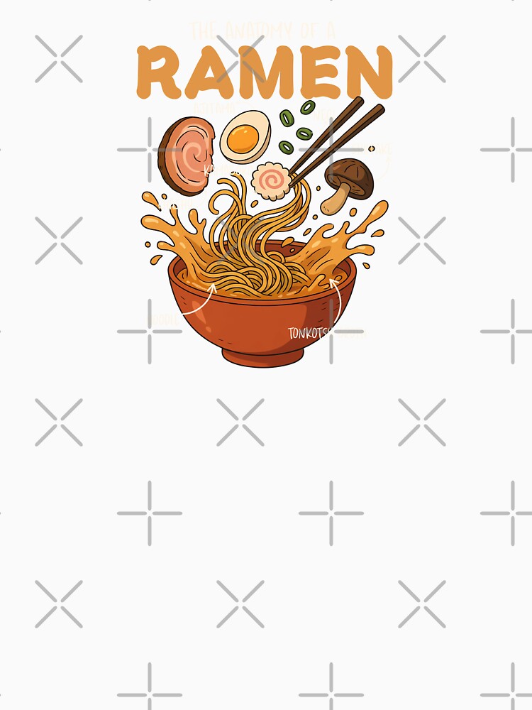 The Anatomy Of Ramen by The magic  Yellow bus