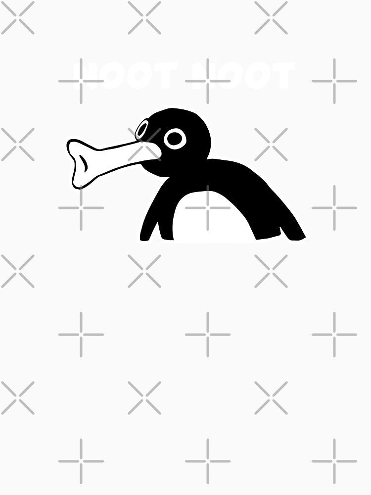 Noot Noot Pingu Meme (Black BG) by FilipeFerreira