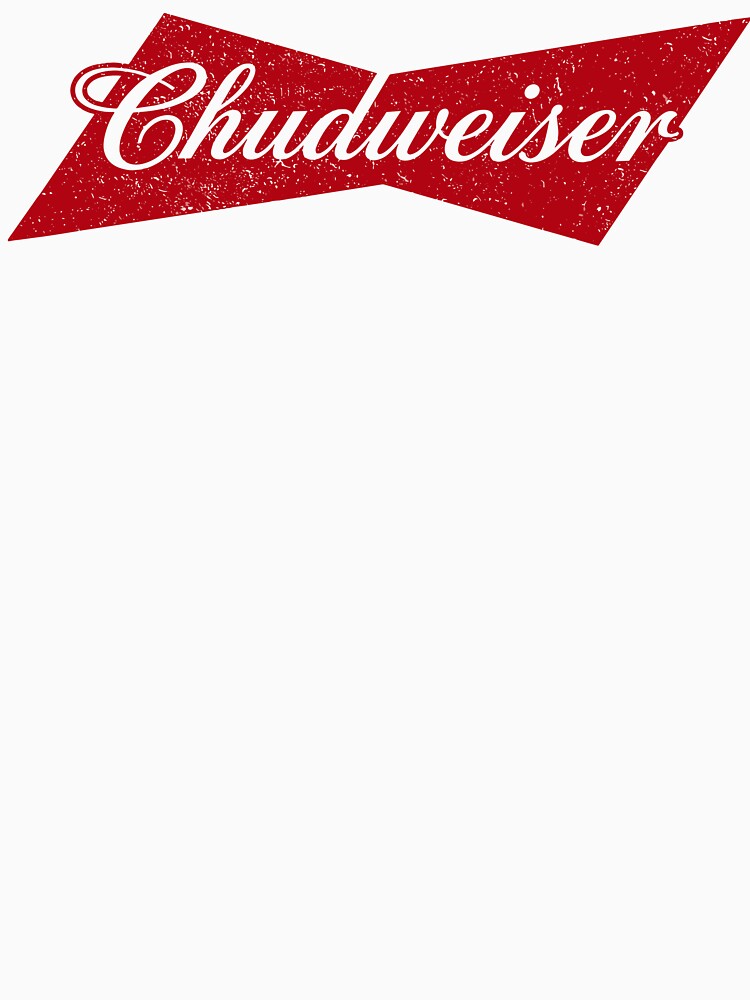 Vintage Chudweiser Logo Parody Beer Lover Retro Graphic by jinajinawoodood